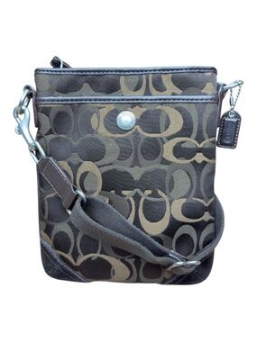 Coach Brown and Black swing-bag